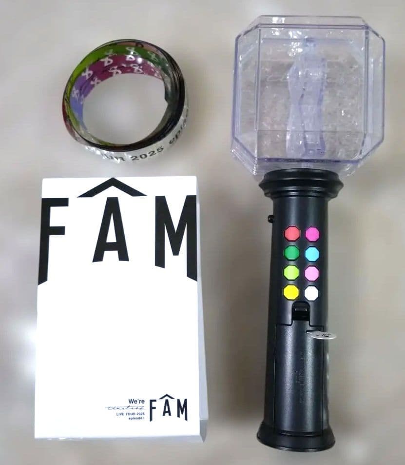 ペンライト timelesz FAM 銀テ1本付き