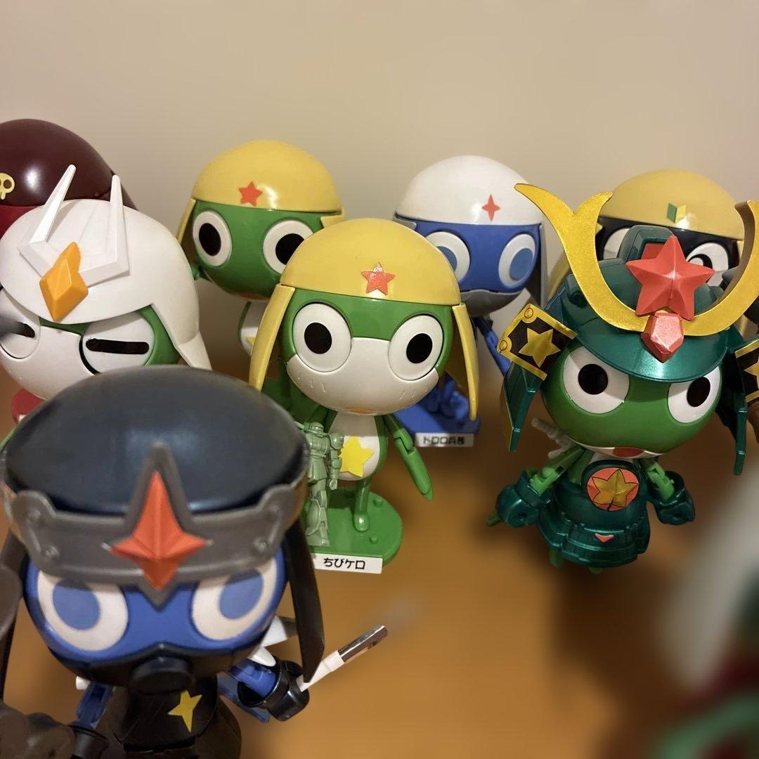 ケロロ軍曹 ケロプラ プラモデル 組み立て済み 16点セット まとめ売り