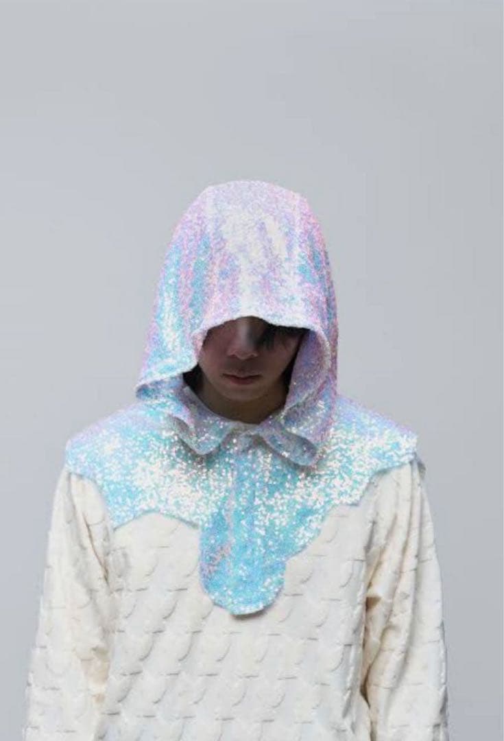 小物 MASU / RAGGED SEQUINS MINI CAPE