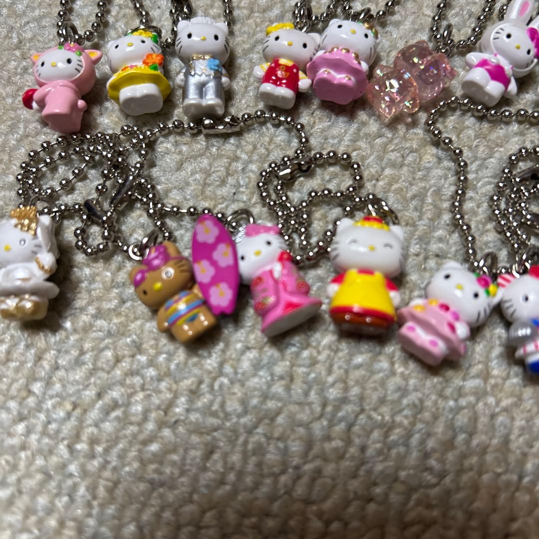 ハローキティキーホルダーボール20チェーン付き個キャラクターマスコットレア！希少