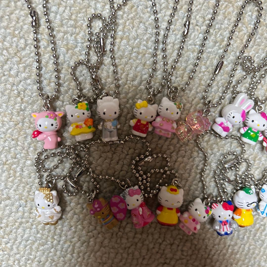 ハローキティキーホルダーボール20チェーン付き個キャラクターマスコットレア！希少