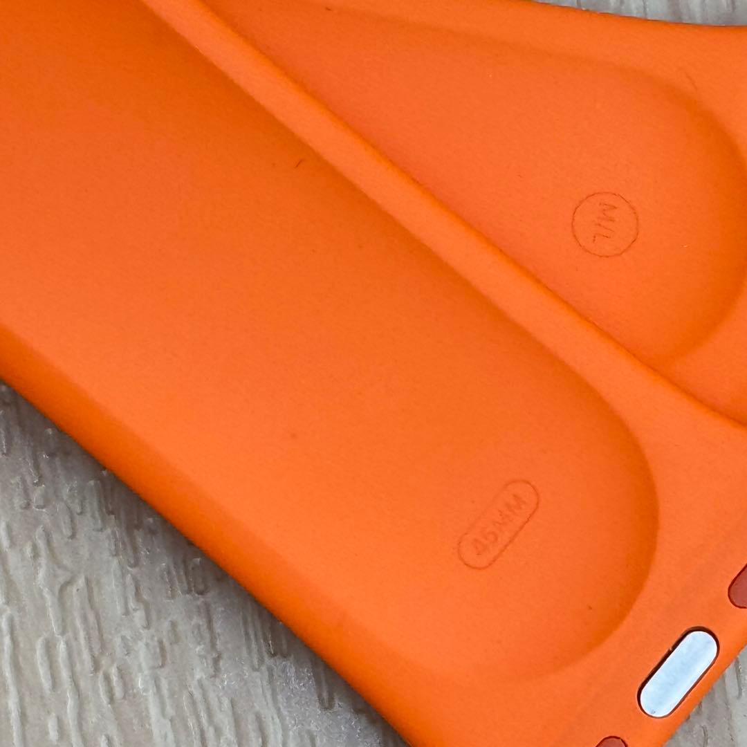 2223 Apple Watch エルメス　オレンジ　スポーツ　バンド　ラバー