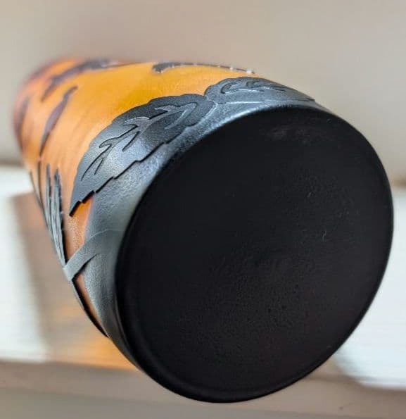 【エミールガレ】 花のガラス製花瓶