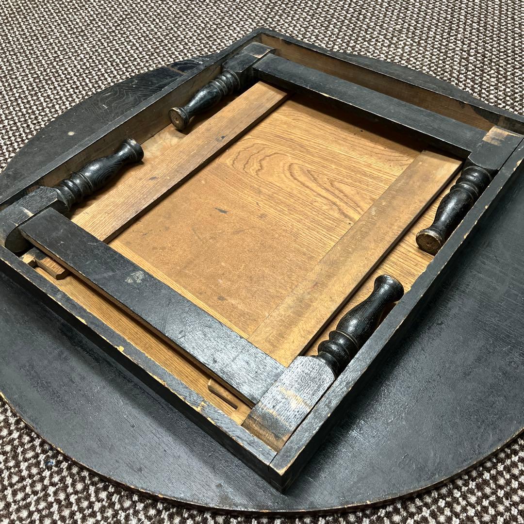 古道具　昭和レトロ感が素敵　ちゃぶ台　座卓　丸テーブル