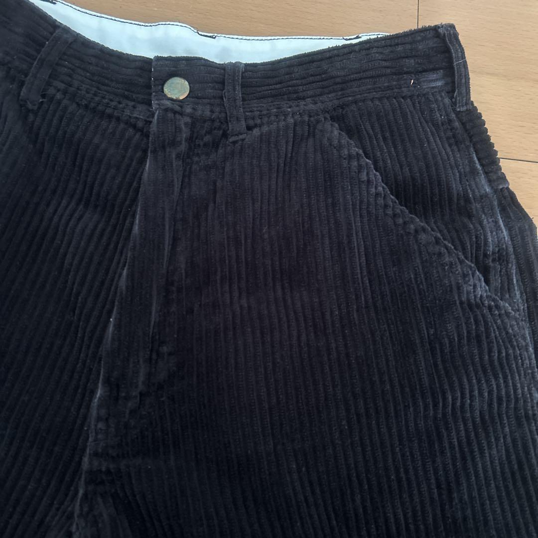 ユニバーサルオーバーオール　セットアップ　コーデュロイ　メンズ　黒　M