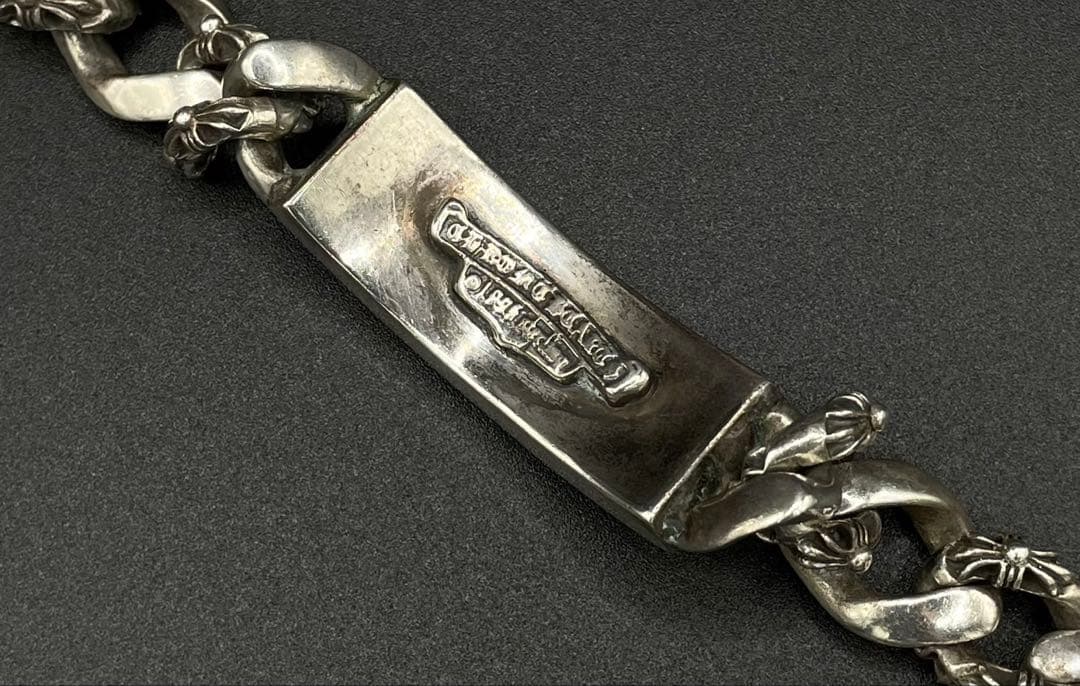 ダガー IDブレスレット ファンシーチェーン クリップブレスレット 925