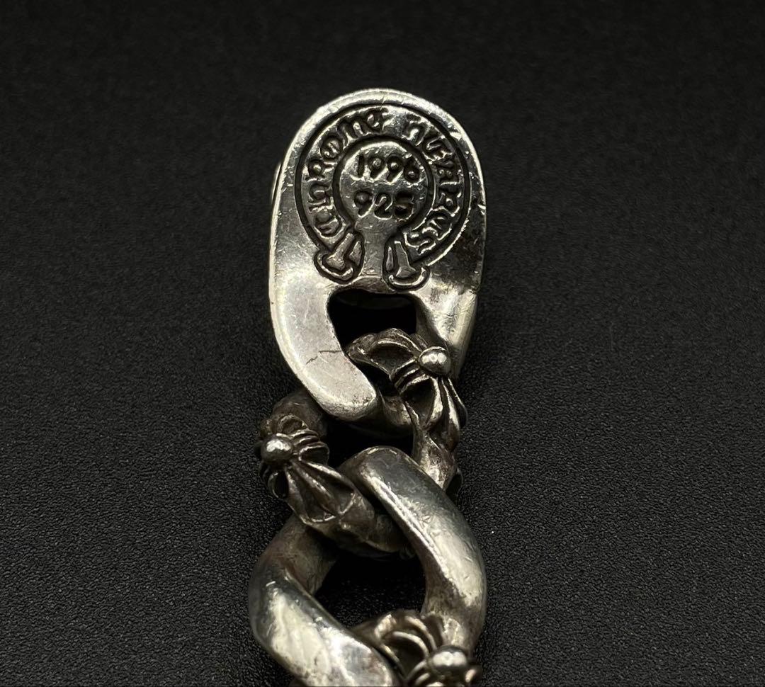 ダガー IDブレスレット ファンシーチェーン クリップブレスレット 925