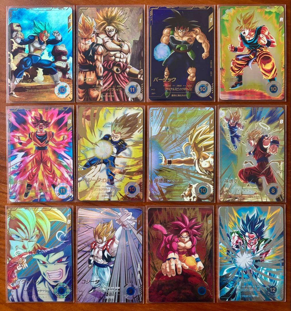 美品　ドラゴンボールスーパーダイバーズ　超豪華パラレルカード12枚セット
