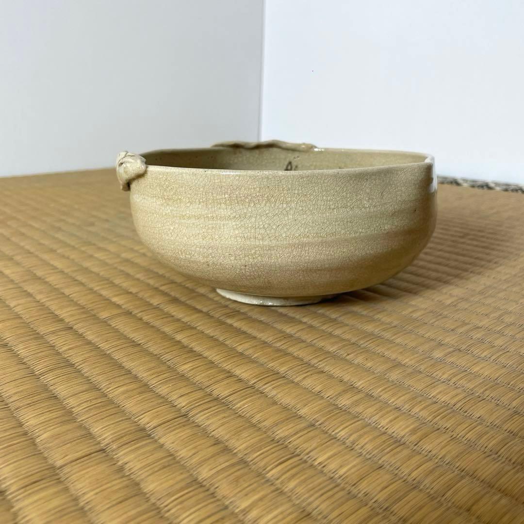 #XG555 江戸期尼僧歌人・陶芸家・大田垣蓮月・桃形菓子鉢・茶道具・骨董