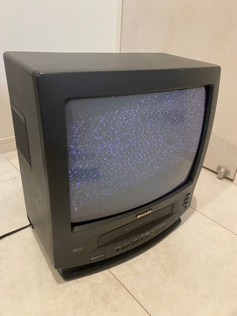 【動作品 】SHARP VT-14M40 カラーテレビ テレビデオ