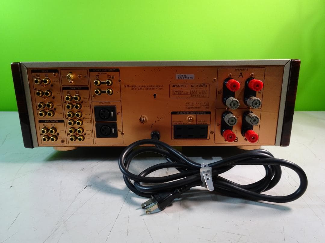 SANSUI AU-α907KX プリメインアンプ動作品