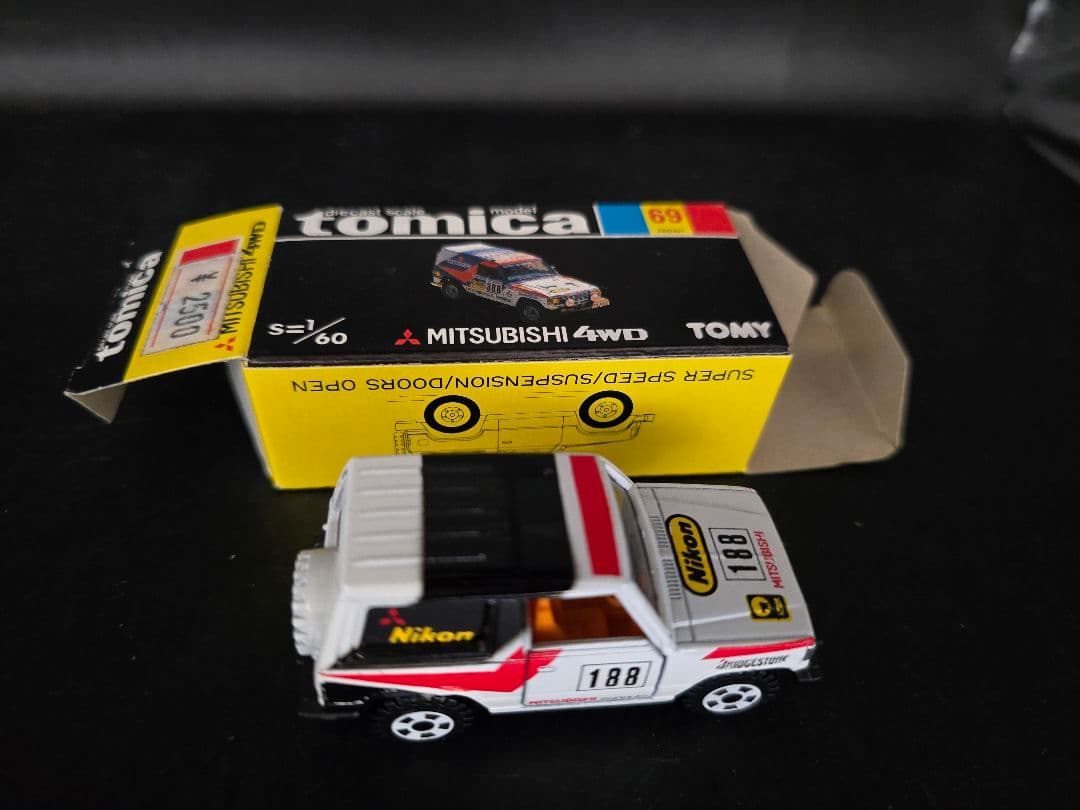 トミカ 69-4-19 三菱自動車特注 三菱パジェロ4WD:#188 Nikon