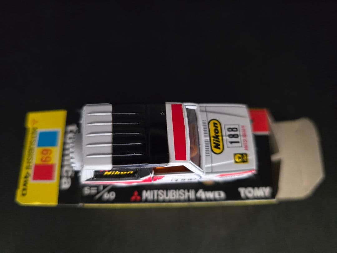 トミカ 69-4-19 三菱自動車特注 三菱パジェロ4WD:#188 Nikon