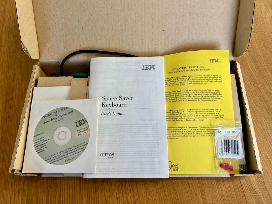 キーボード IBM SPACE SAVER KEYBOARD