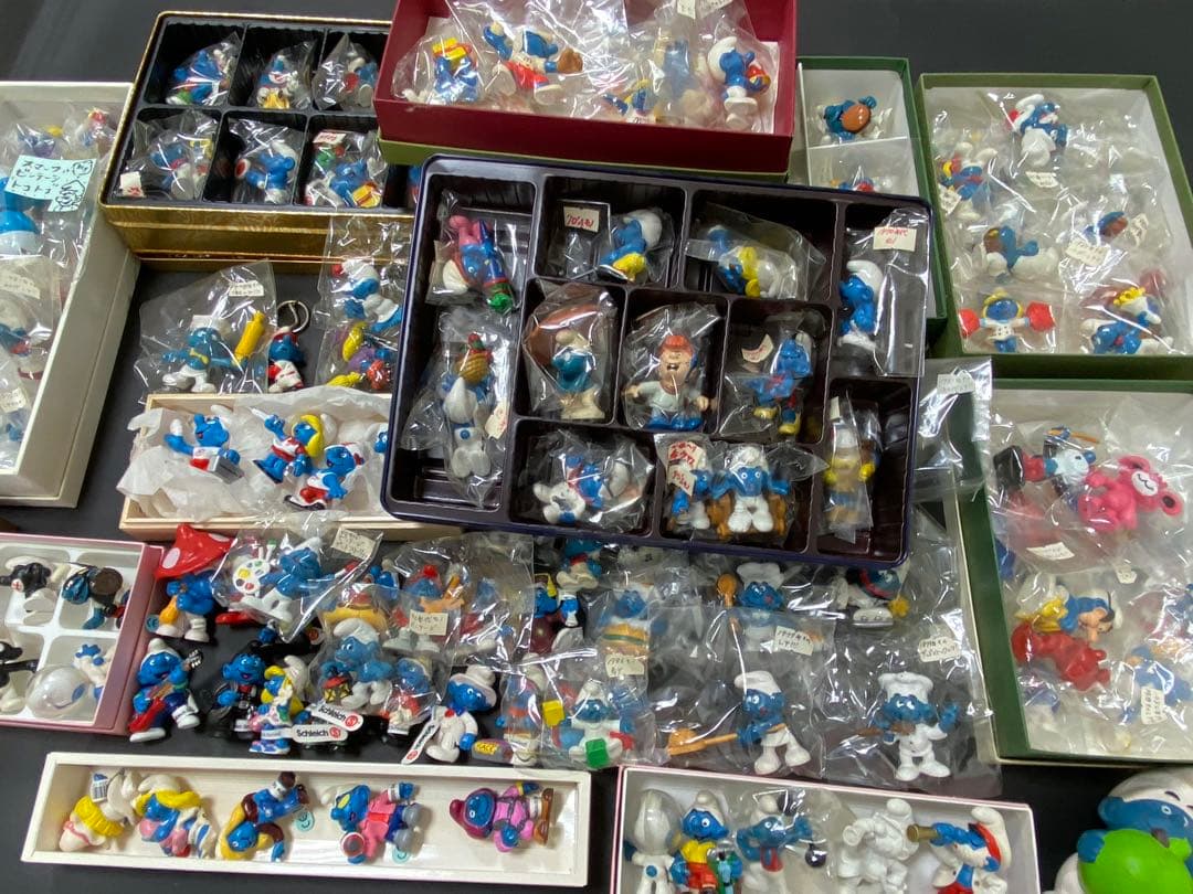 ヴィンテージ！1960's〜1990青い妖精　THEスマーフィーフィギュアまとめ