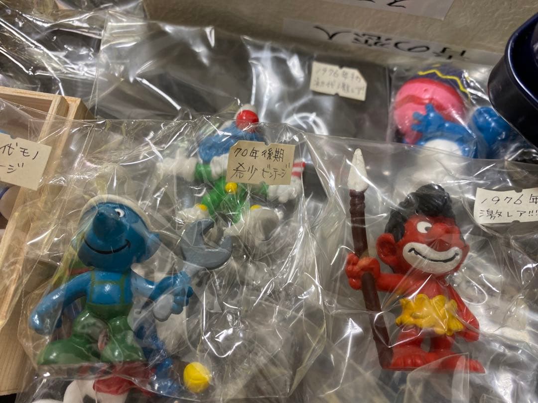 ヴィンテージ！1960's〜1990青い妖精　THEスマーフィーフィギュアまとめ