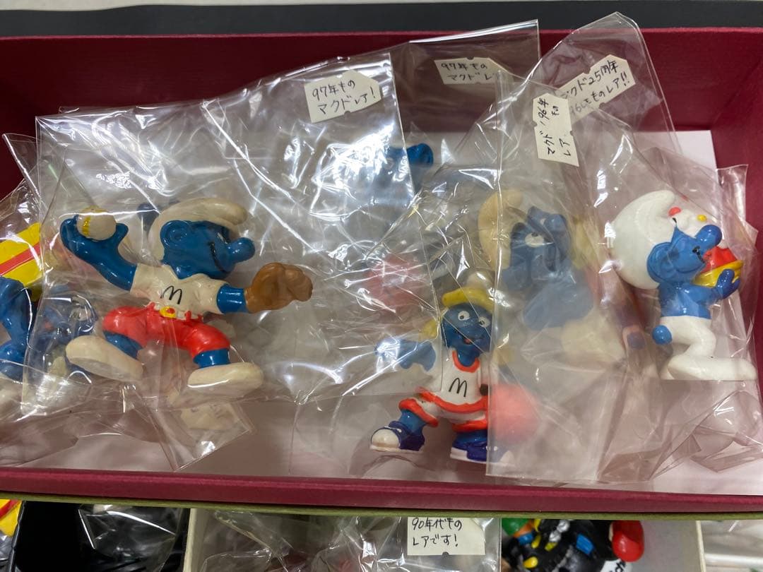 ヴィンテージ！1960's〜1990青い妖精　THEスマーフィーフィギュアまとめ