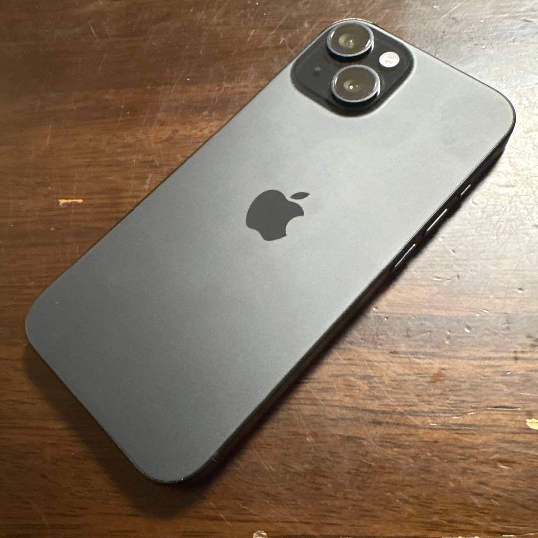 スマートフォン本体 iPhone 15 BLACK 128GB