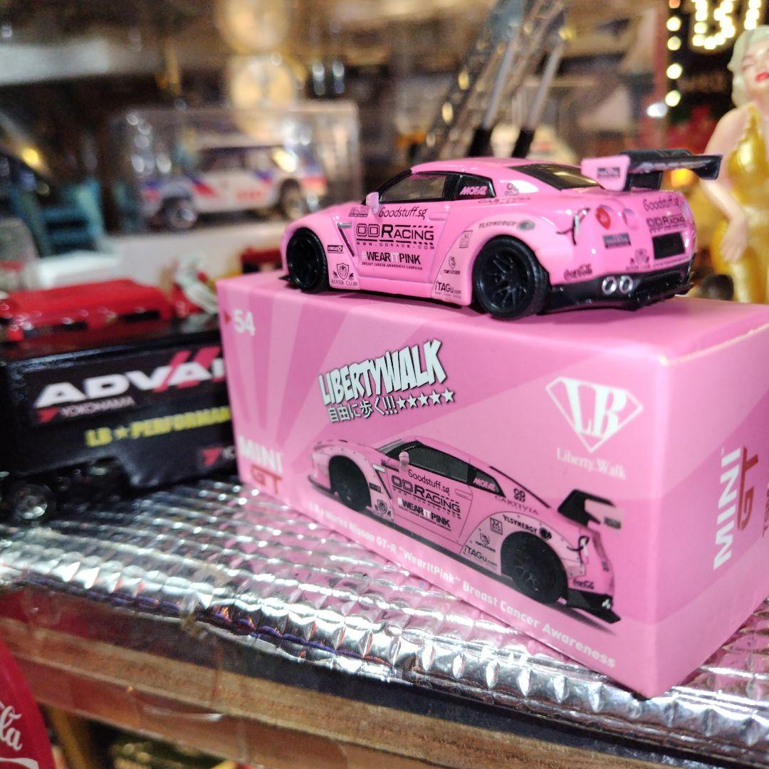 商品Ｎｏ.３５０８★ＭＩＮＩ−ＧＴ５４☆ＬＢＷＫ・ＧＴ―Ｒ☆マレーシア限定モデル