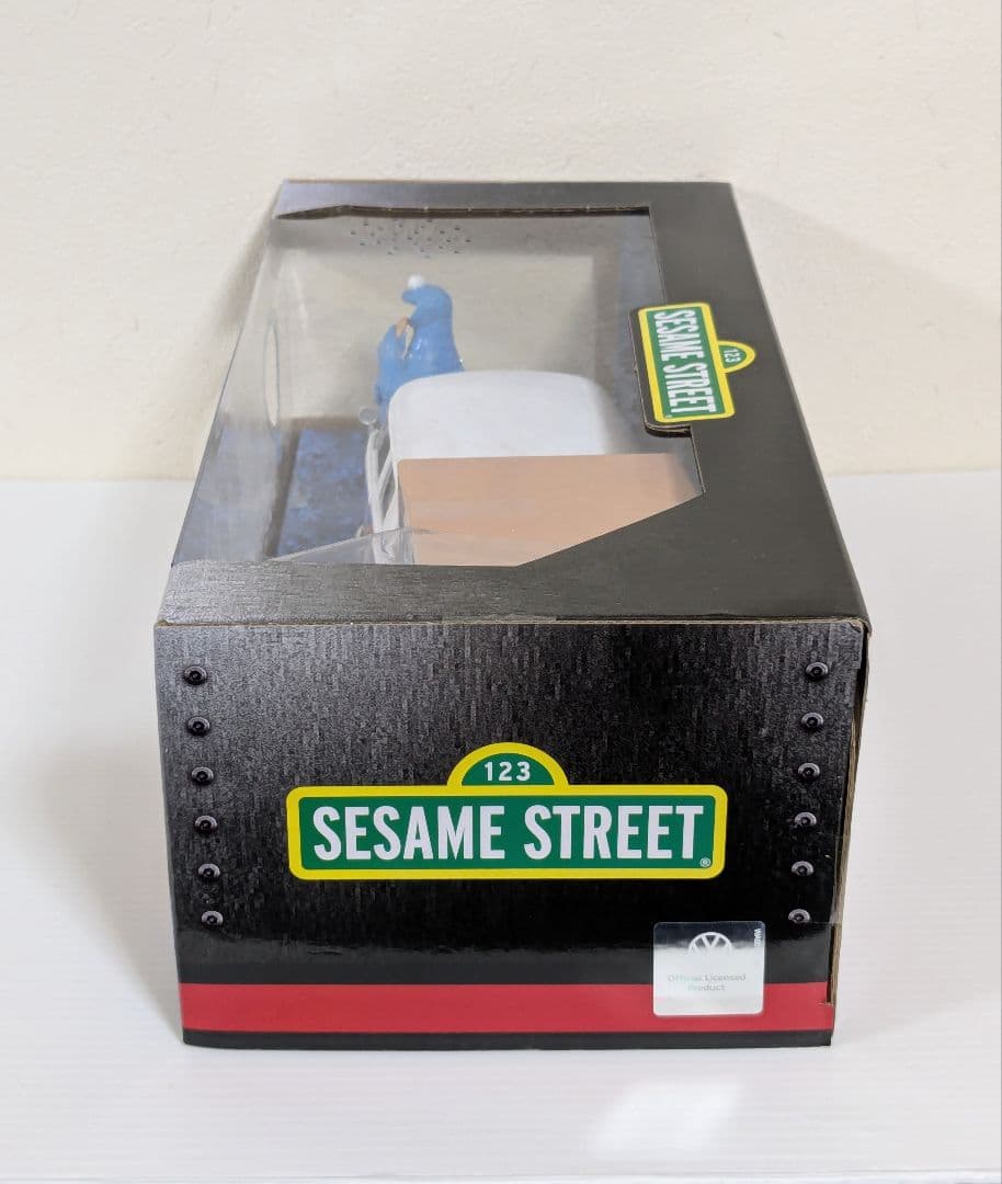 JADA TOYS　セサミストリート　クッキーモンスター　ワーゲンバス　ミニカー