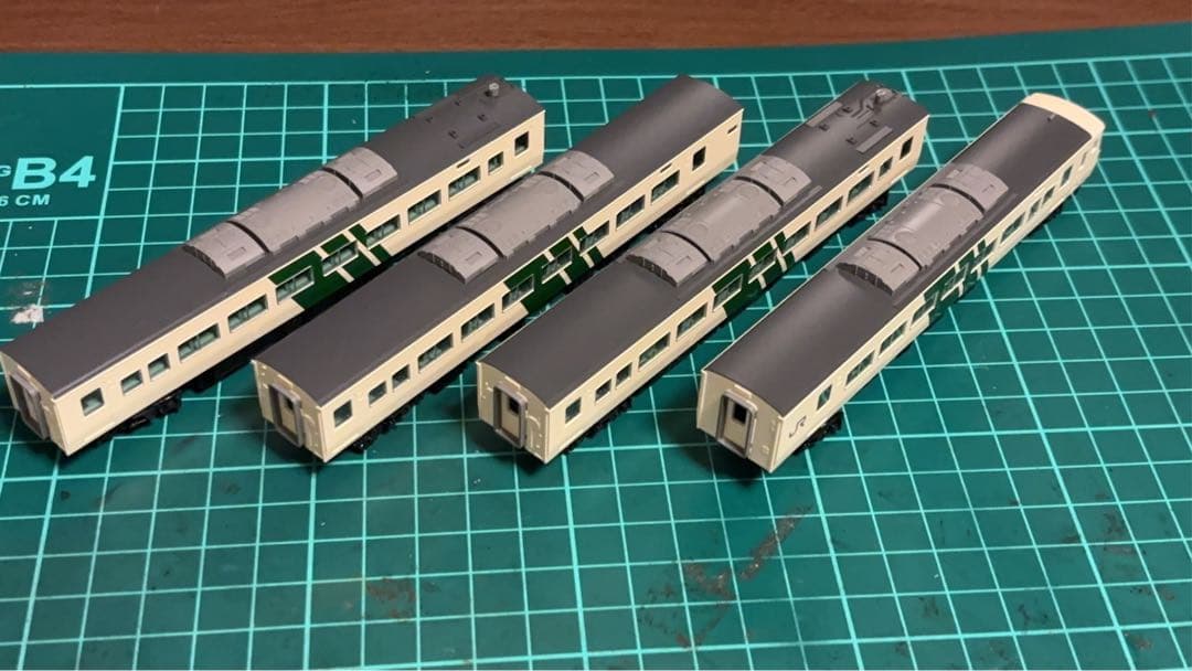 【動力OK・ジャンク】TOMIX 185系 踊り子 スカート強化型 9両セット