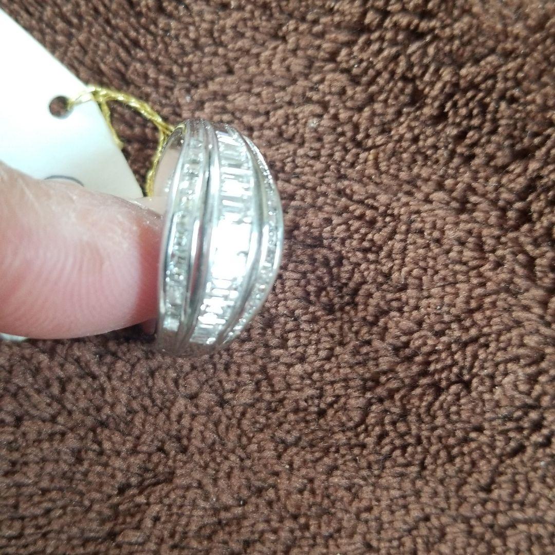 ちゃとらん❣️ダイヤリング１カラット プラチナ９００