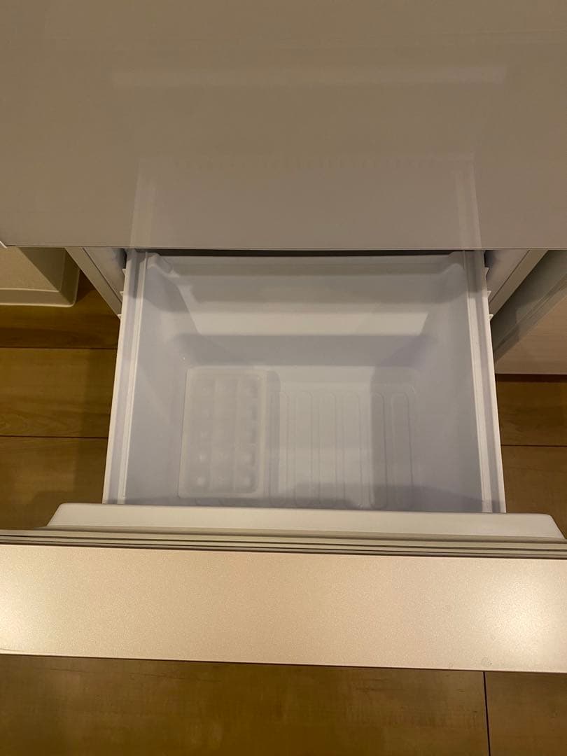 SHARP シャープ SJ-GD14E-W つけかえどっちもドア ガラスドア 白