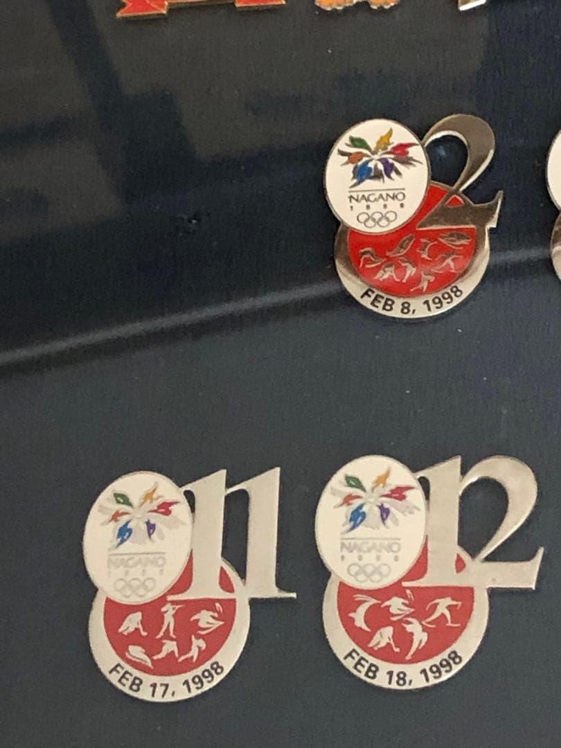 長野五輪　メモリアルピンズコレクション　カウントダウンピンバッジセット　欠品あり