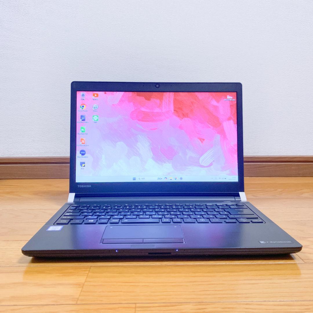 東芝軽量ノートパソコン✨メモリ16 快適SSD 7世代i3 Windows11