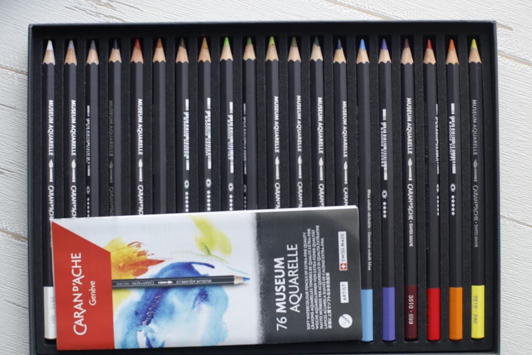 カラン ダッシュ ミュージアムアクアレル 水溶性色鉛筆20色セット
