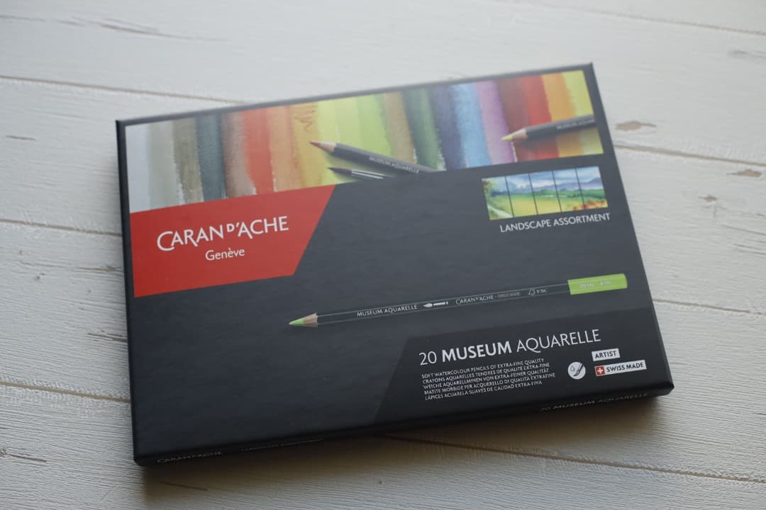 カラン ダッシュ ミュージアムアクアレル 水溶性色鉛筆20色セット