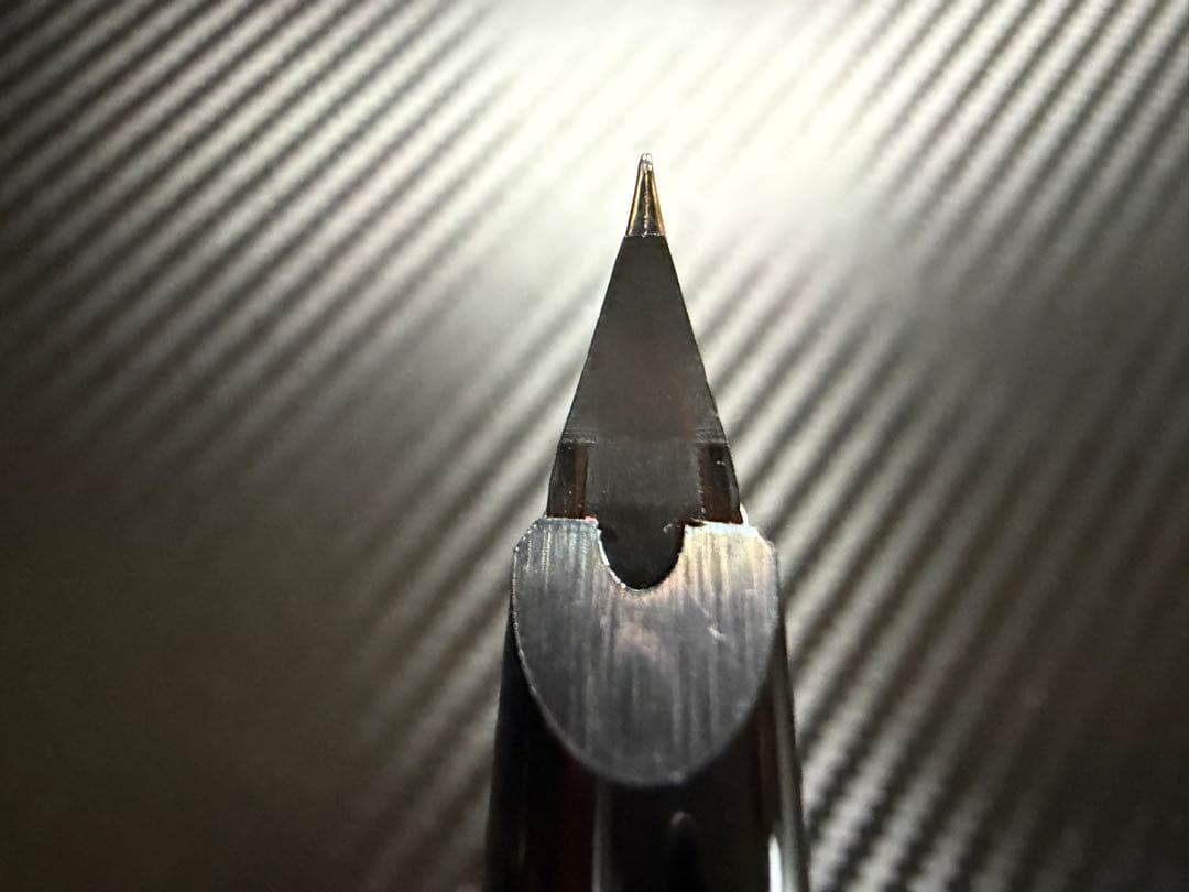 未使用に近い モンブラン No.221 ブラック EF 極細字 吸入式 万年筆