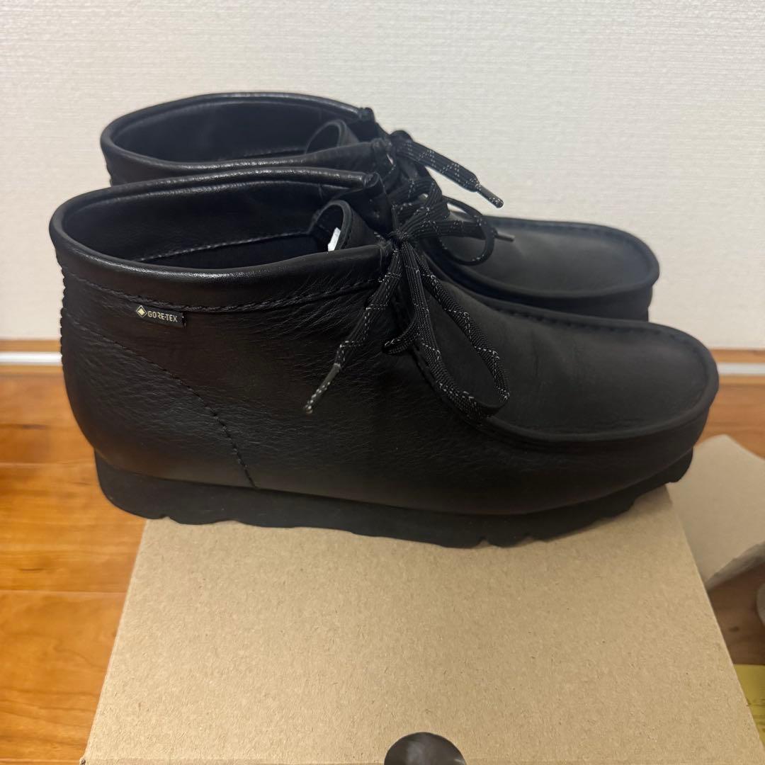 UK9 clarks クラークス ワラビー ブーツ ゴアテックス GTX