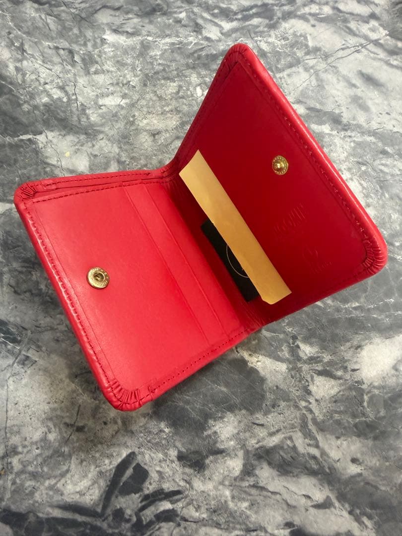 ムーミン 二つ折り財布 kissora キソラ 本革 刺繍 レディース