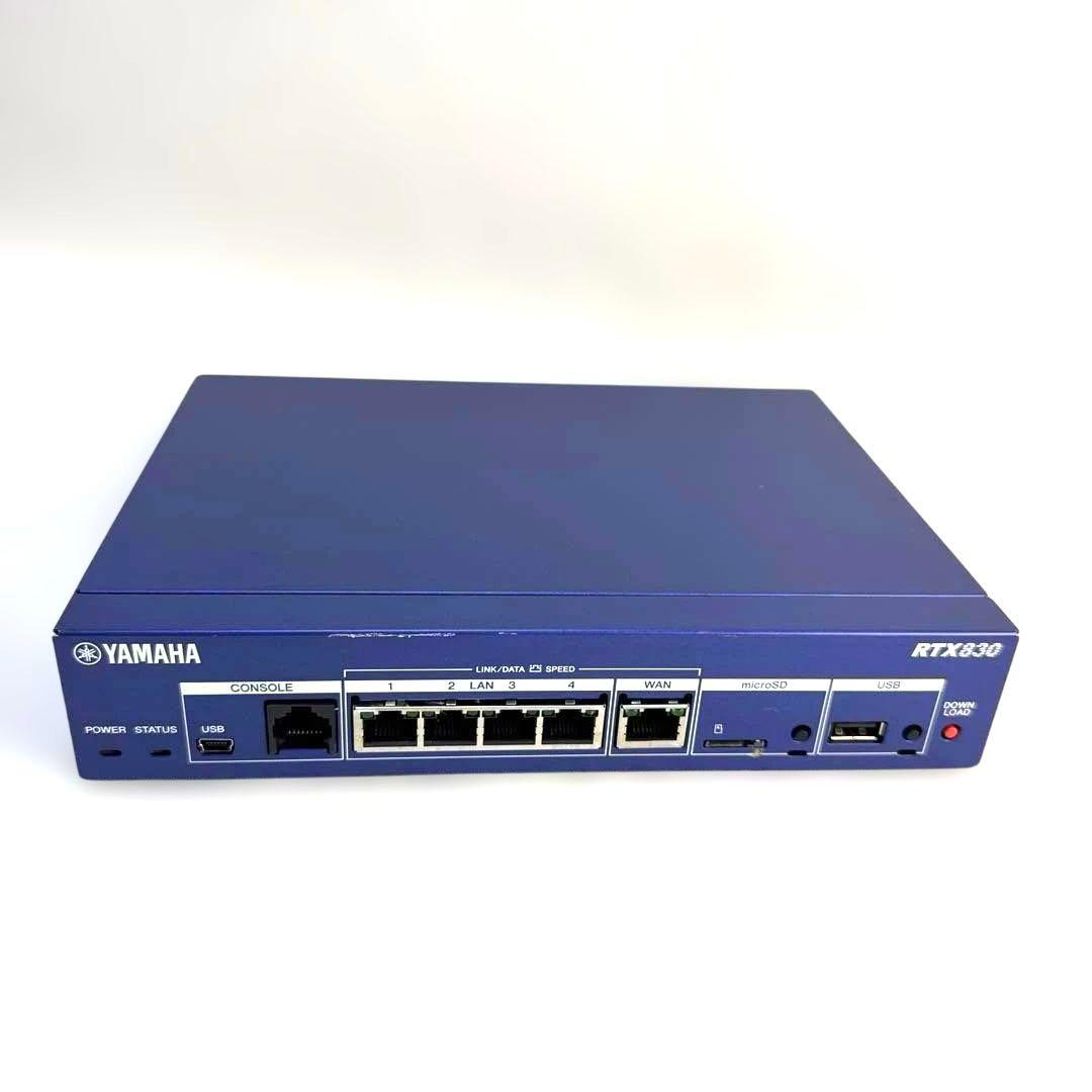 YAMAHA RTX830 ギガアクセス VPN ルーター 動作品　m4