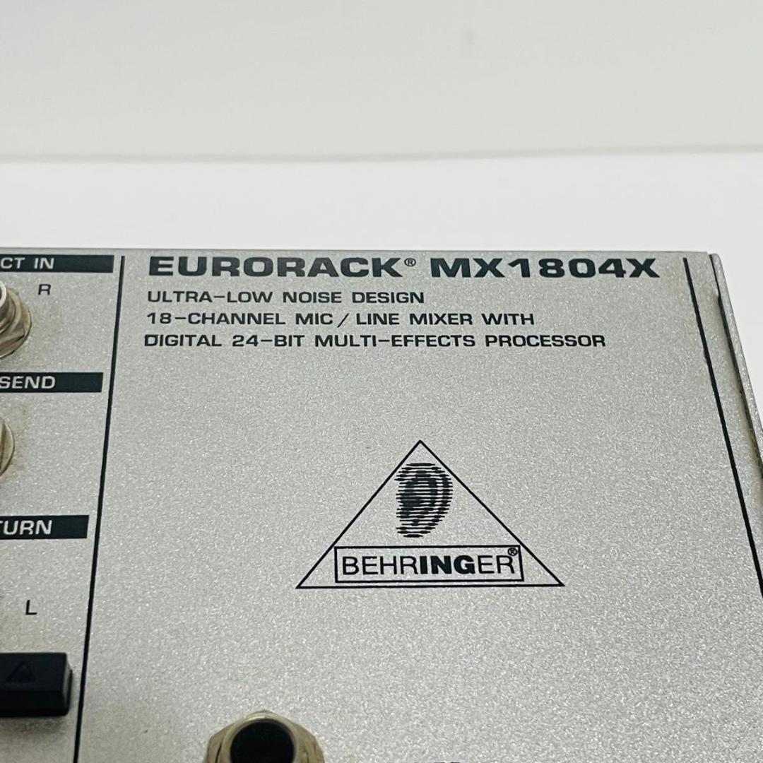 希少　 ジャンク扱い　BEHRINGER 　mx1804x EURORACK