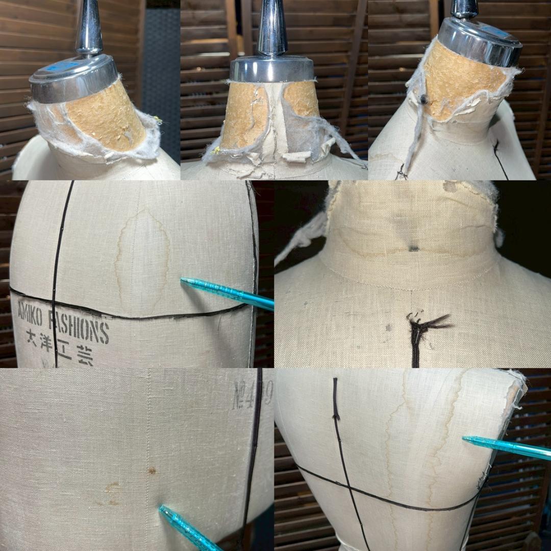 大洋工芸 ドレスフォーム TALL MISS 8号 洋裁 マネキン トルソー