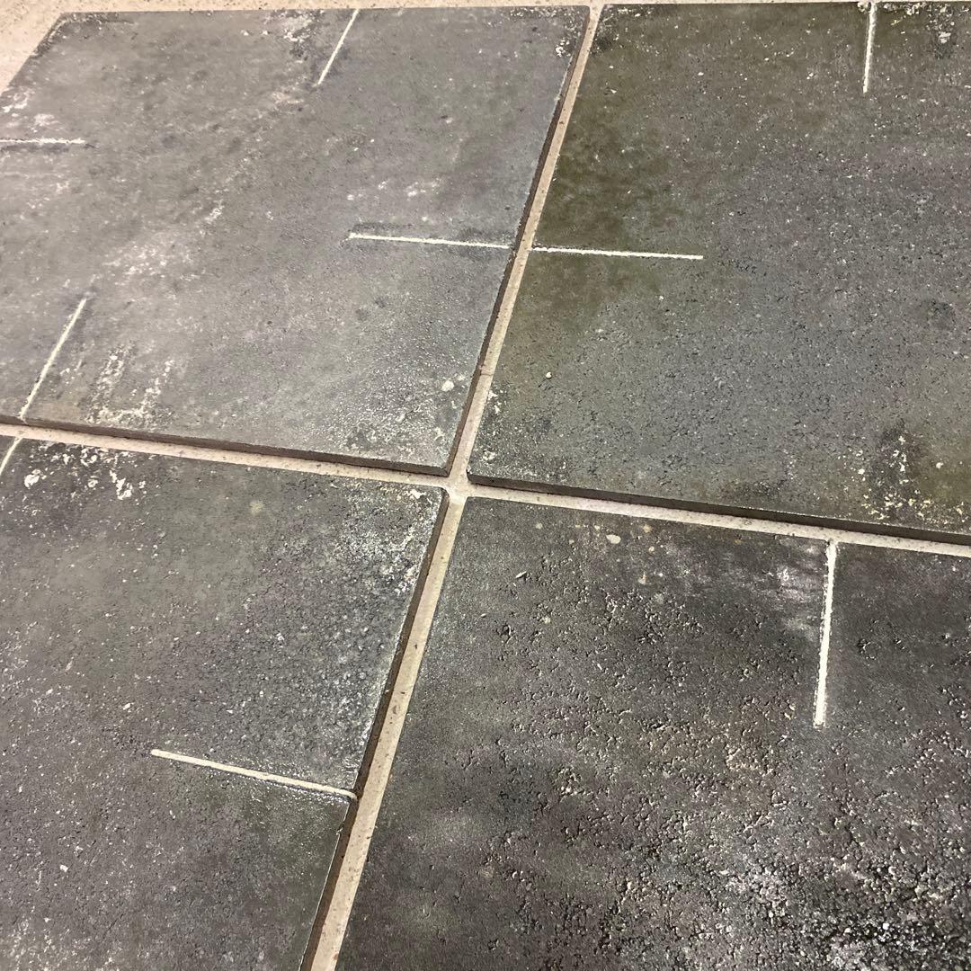 【中古品】陶芸　棚板35×40(厚8mm)6枚組③(スリット有り)