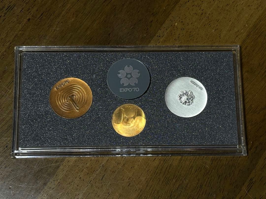 EXPO'70 万博大阪記念メダル 金銀銅3点セット
