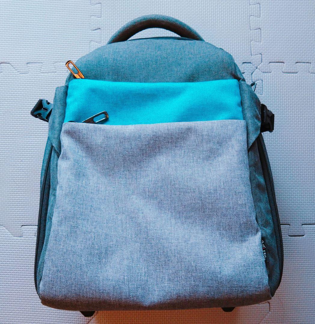 【美品】モエルグ リュックキャリー Sサイズ ミディアムグレー