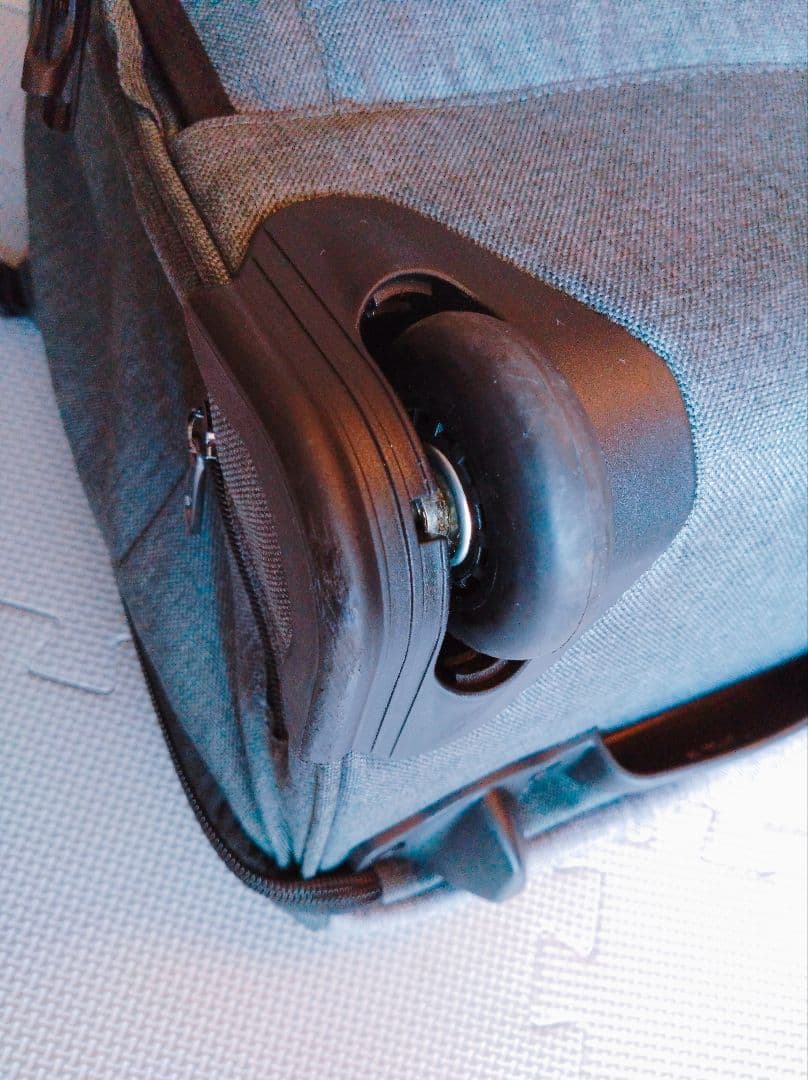 【美品】モエルグ リュックキャリー Sサイズ ミディアムグレー