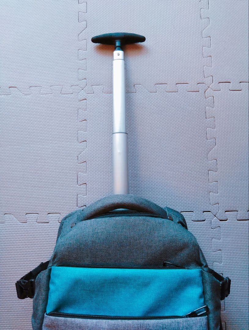 【美品】モエルグ リュックキャリー Sサイズ ミディアムグレー