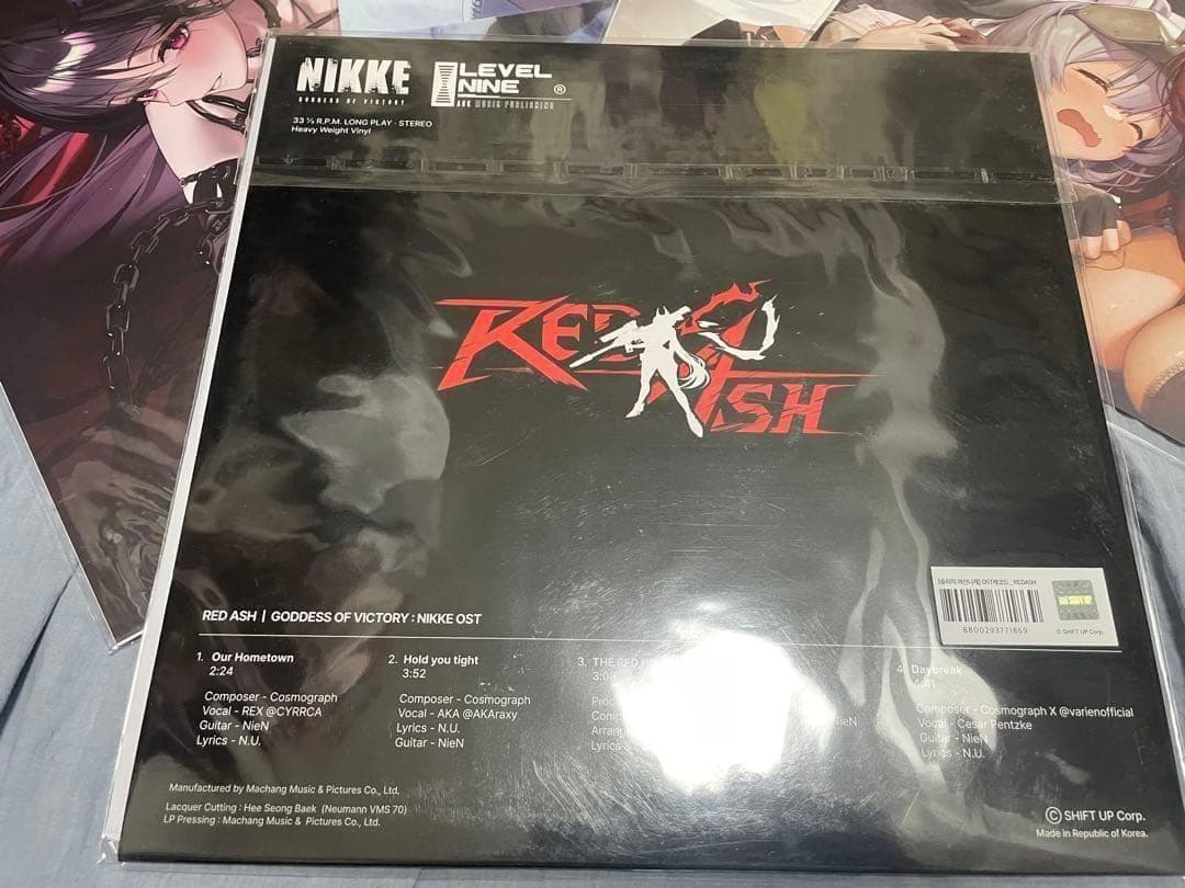 NIKKE レッドフード　LPプレーヤー　LP2種セット