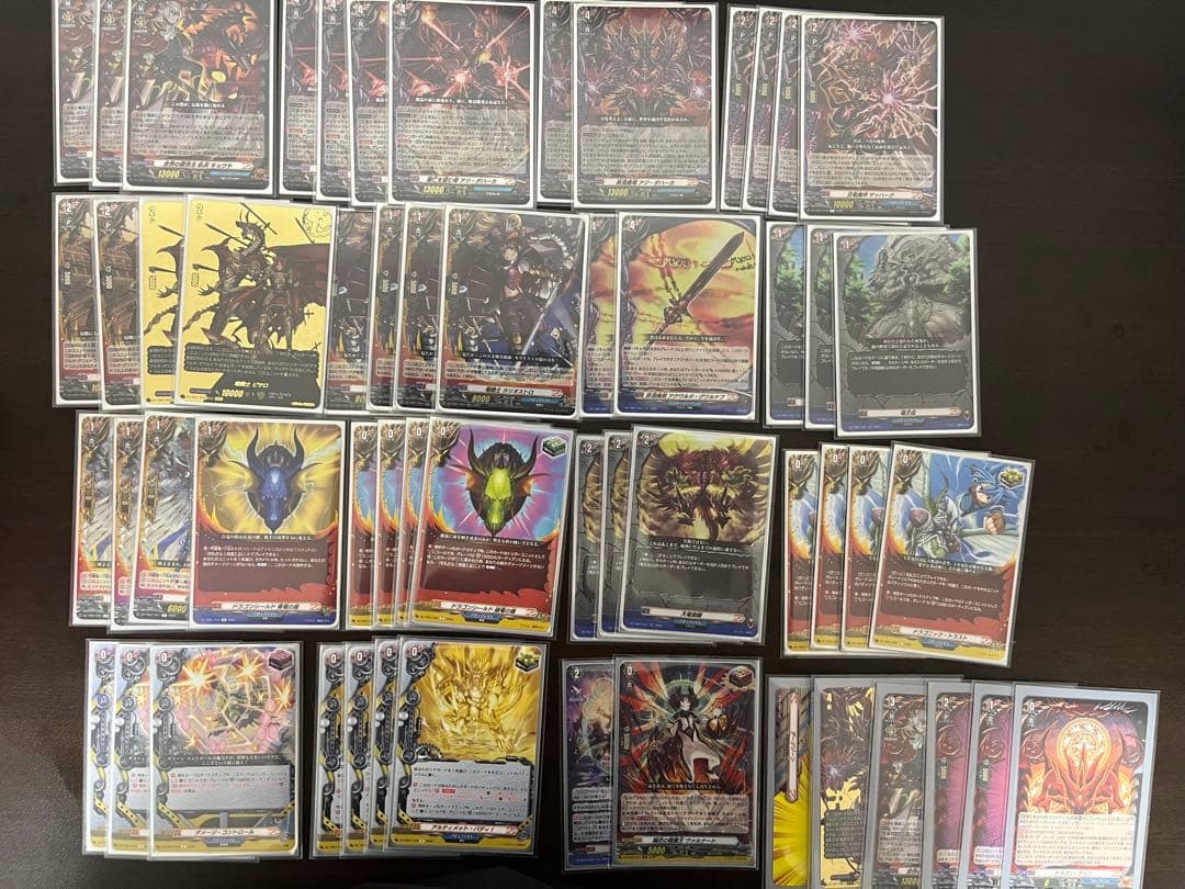 ヴァンガード バディファイト ドラゴンアイン デッキ 2重スリーブ付き