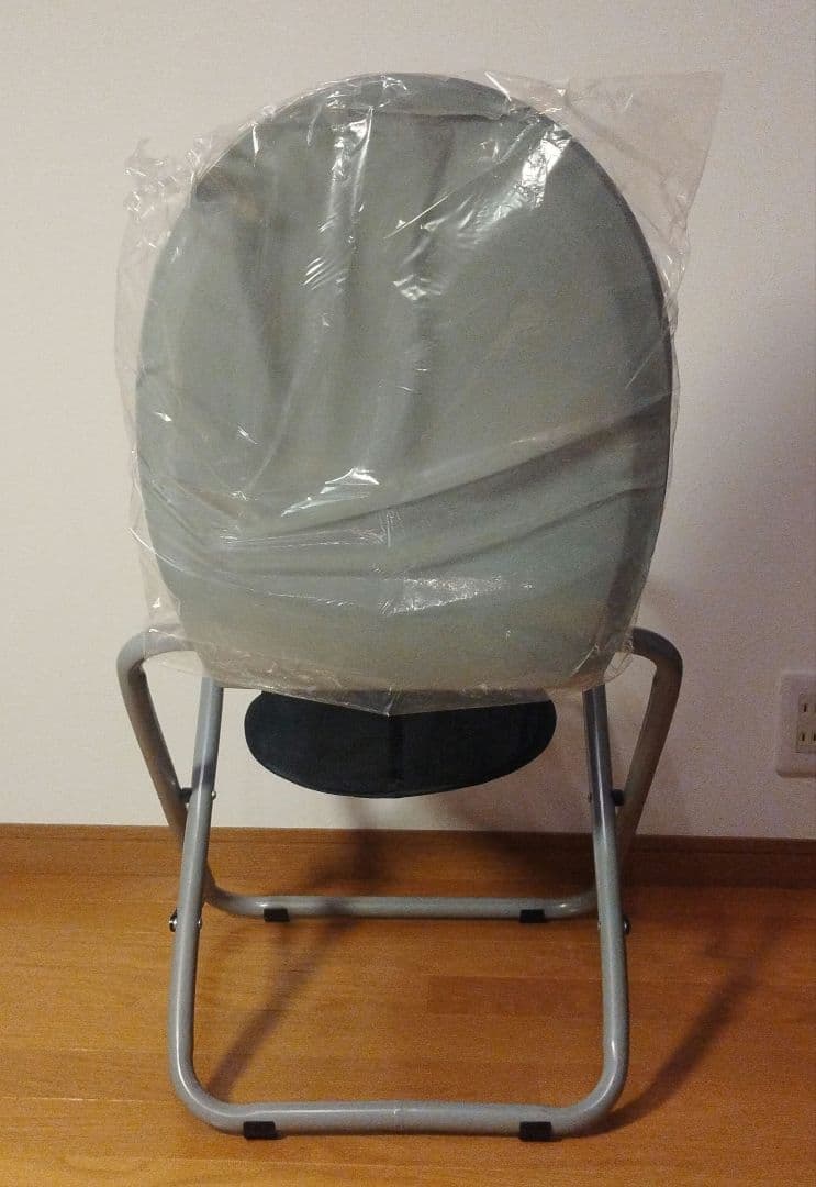 新品 携帯 トイレ 折りたたみ式どこでもトイレ グレー ユニパック5枚付