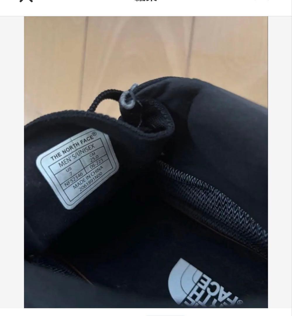 ノースフェイス　コーデュラ モカシン US7 25cm