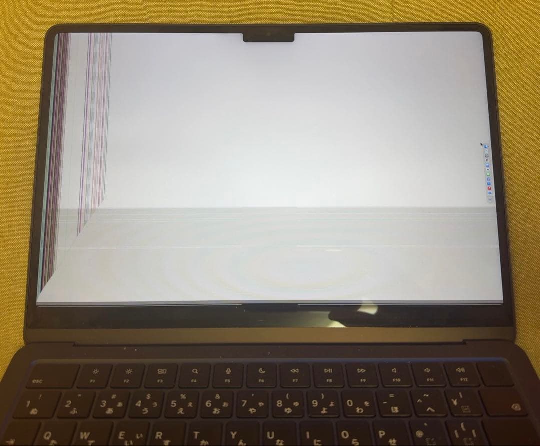 【ジャンク品】MacBook Air M2 8GB 256GB ミッドナイト