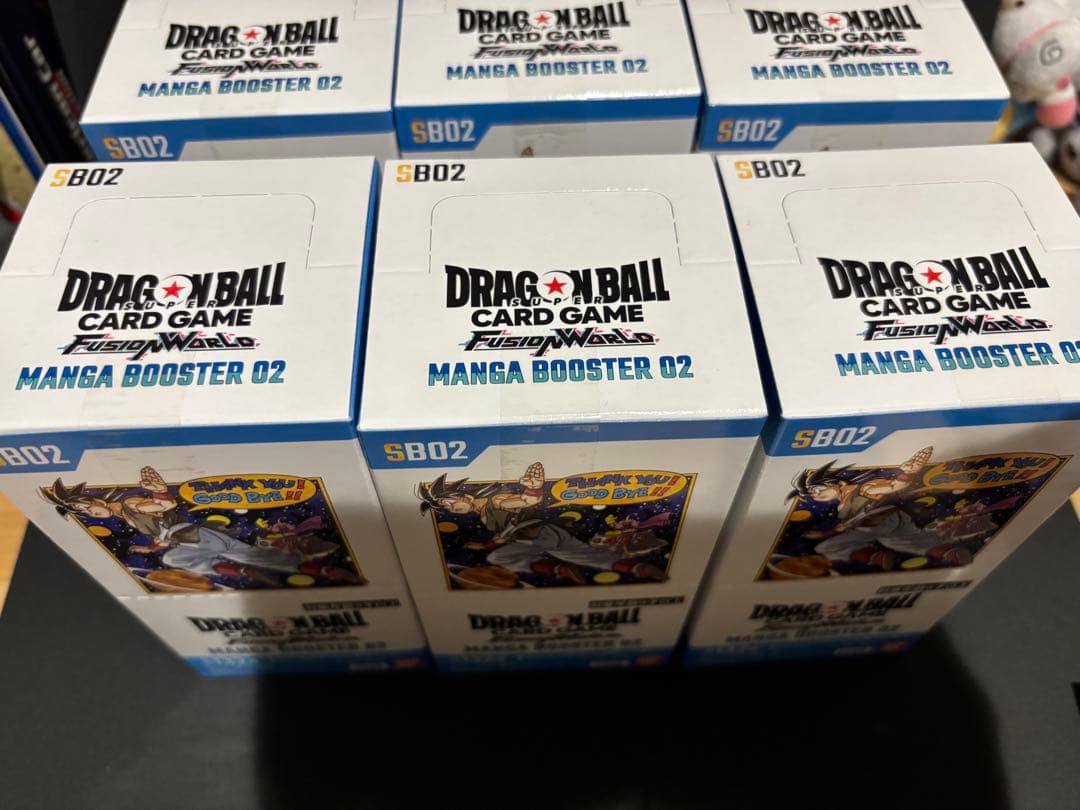 ドラゴンボール MANGA BOOSTER 02 6BOXセット テープ付き