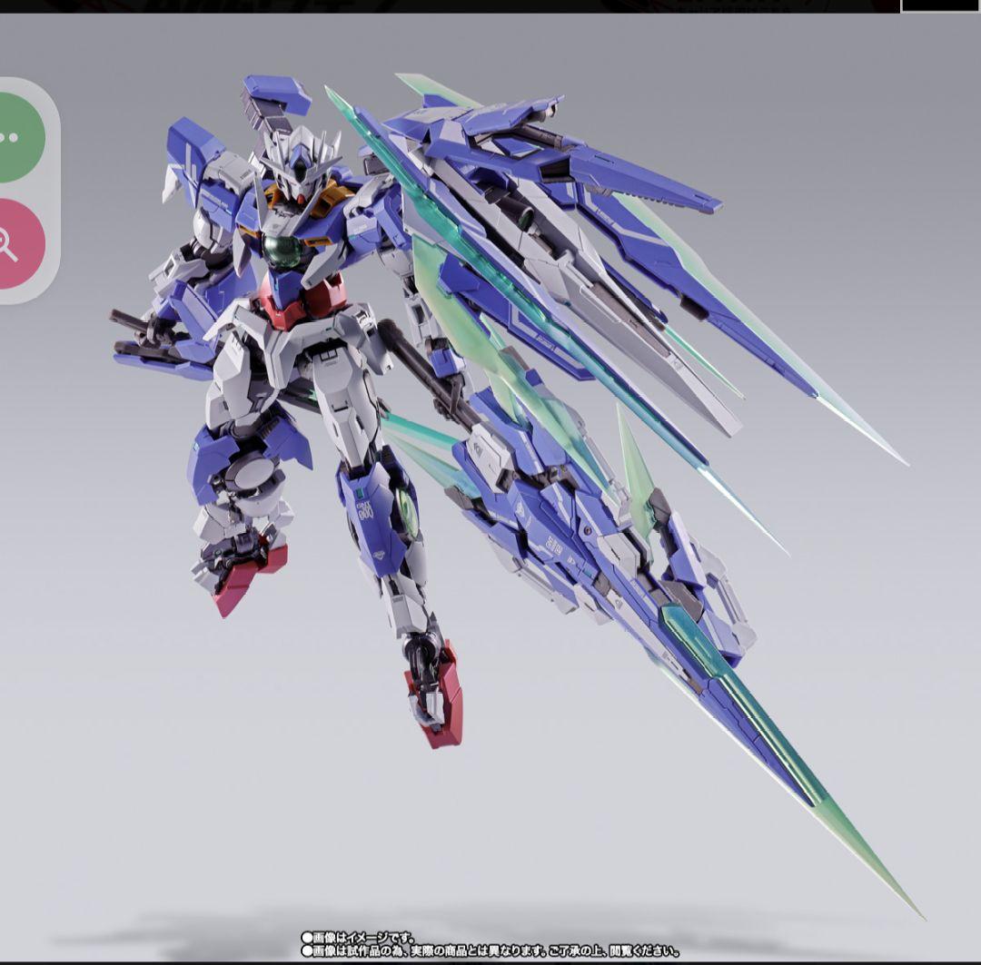 【新品未開封】L BUILD メタルビルドダブルオークアンタフルセイバー