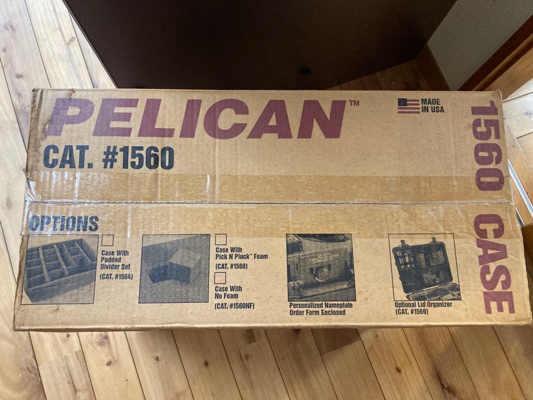 新品　PELICAN 1560 ペリカンケース